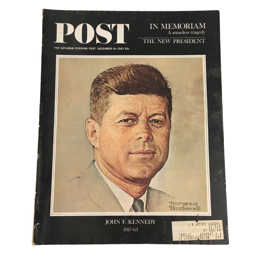 The Saturday Evening Post December 14 1963 In Memoriam of John F. Kennedy