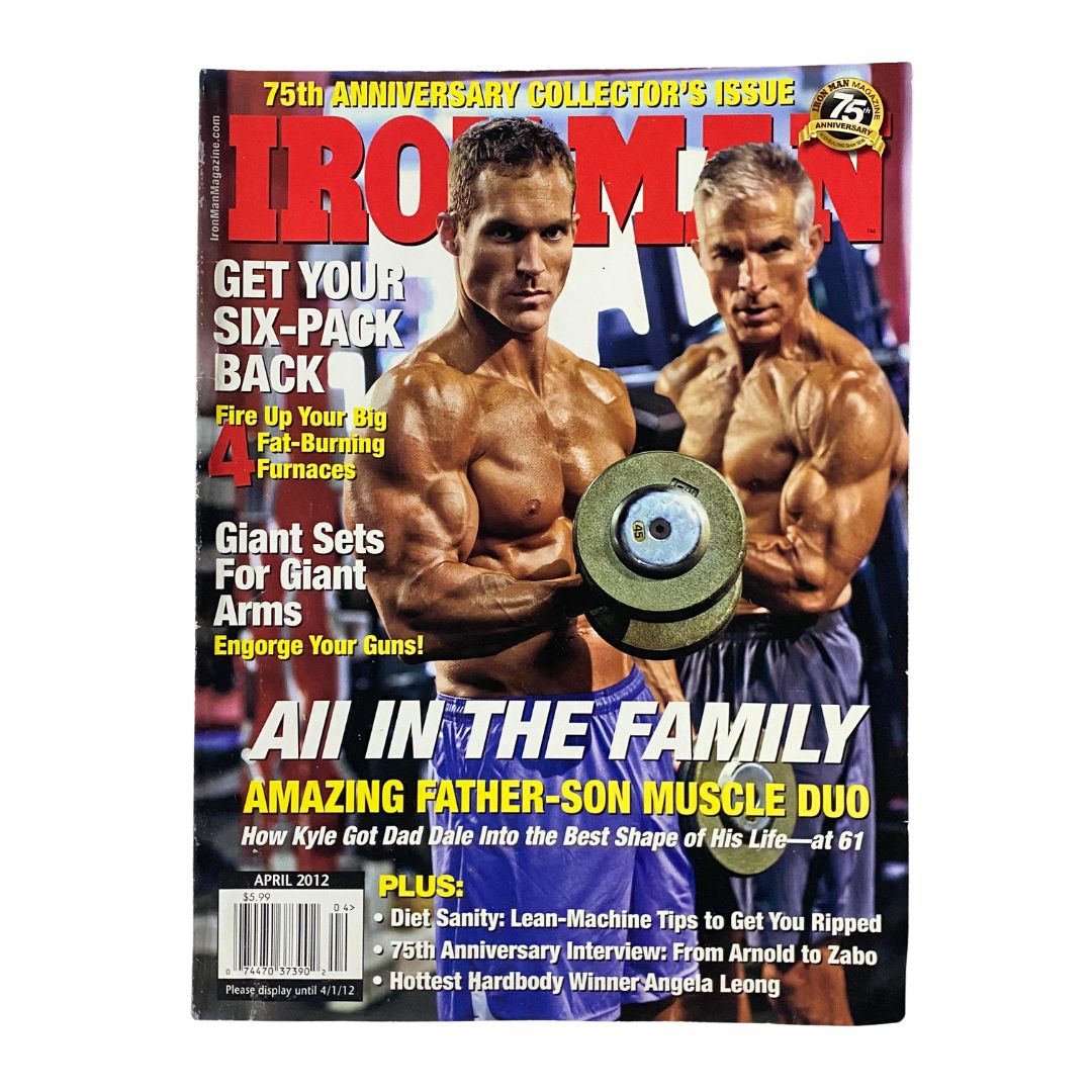 Iron Man Magazine April 2012 Vol 71 No. 4 Kyle Clark, Dale Clark Cover No Label