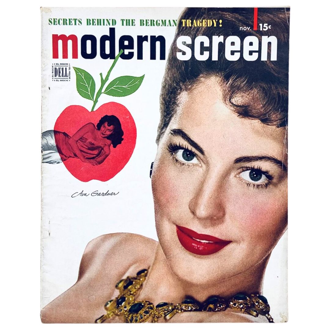 VTG Modern Screen Magazine November 1949 Vol 39 #6 Ava Gardner No Label