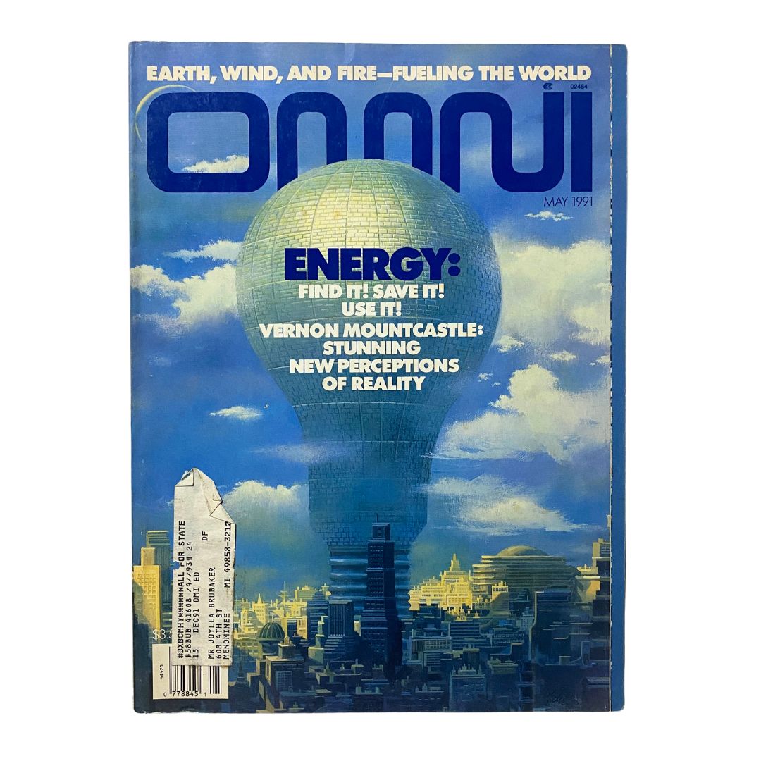 Omni Magazine May 1991 Vernon Mountcastle Stunning New Perceptions of Reality