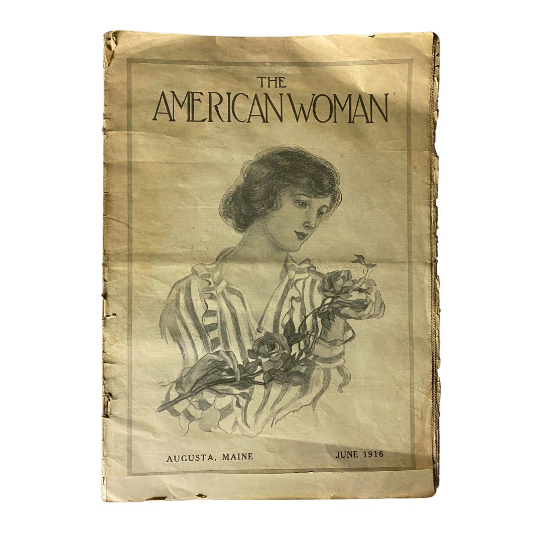 VTG The American Woman Magazine June 1916 The Impostors No Label