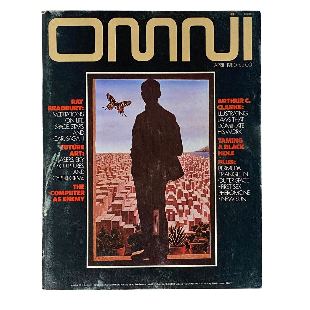 VTG Omni Magazine April 1980 Bermuda Triangle in Outer Space No Label