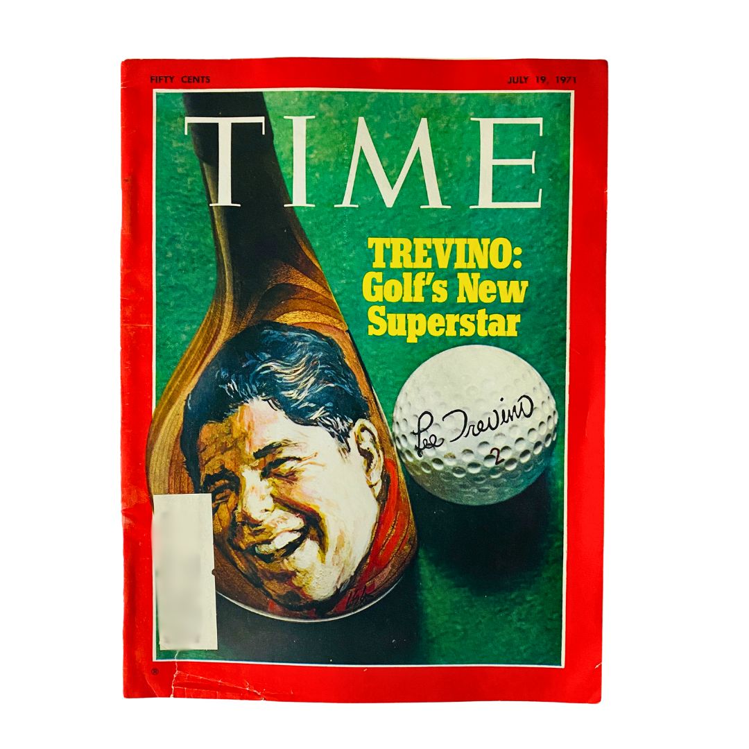 VTG Time Magazine July 19 1971 Lee Trevino Golf's New Superstar