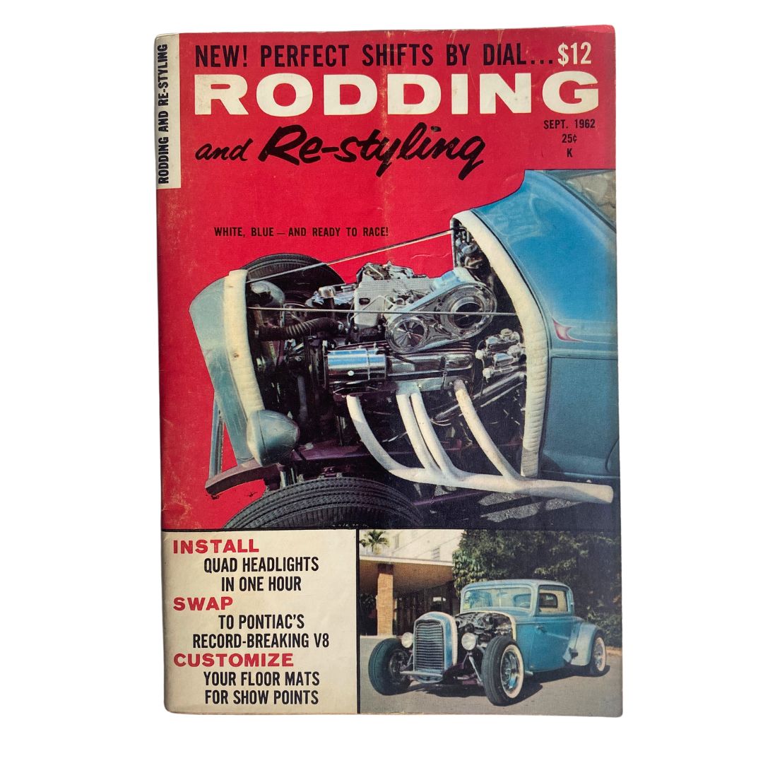 VTG Rodding & Re-Styling Magazine September 1962 The Dignified Deuce No Label