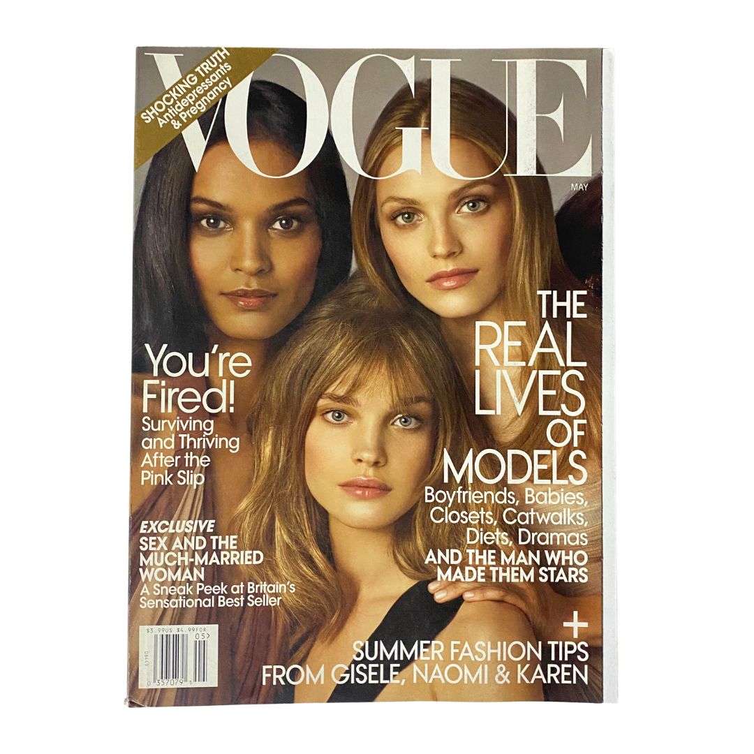 Vogue Magazine May 2009 The Real Lives of Models No Label