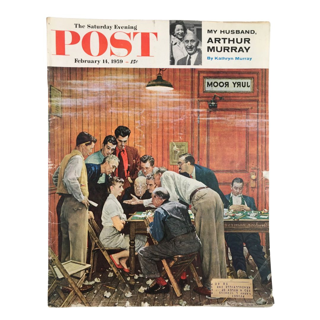 The Saturday Evening Post February 14 1959 My Husband, Arthur Murray