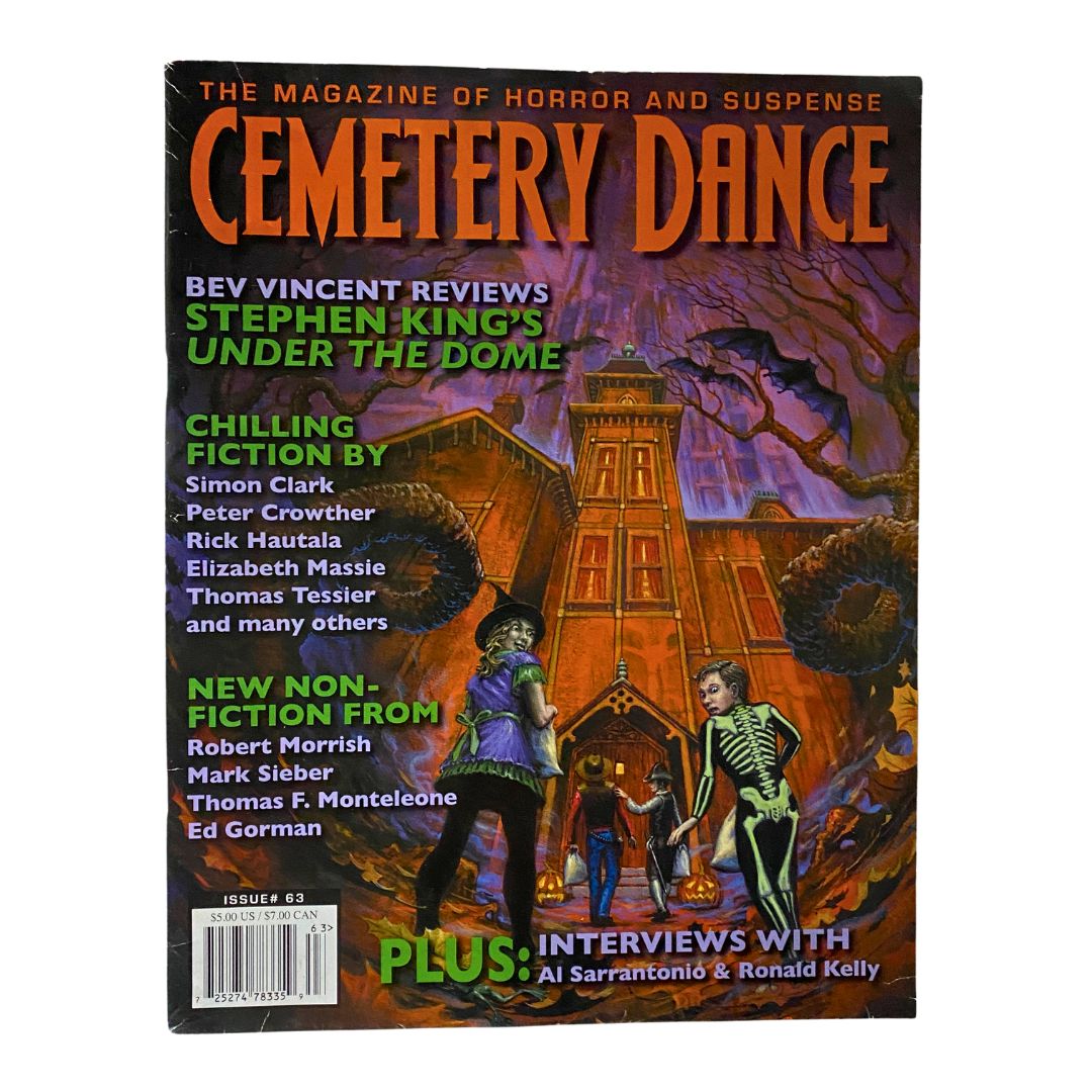 Cemetery Dance Magazine 2010 Issue #63 Stephen King's Under The Dome No Label VG