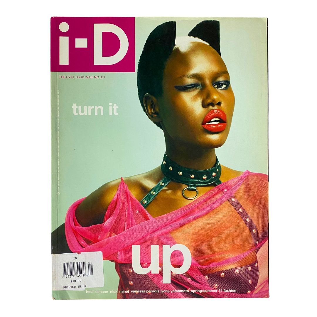 i-D Magazine Spring - Summer 2011 Ajak Deng by Emma Summerton No Label VG