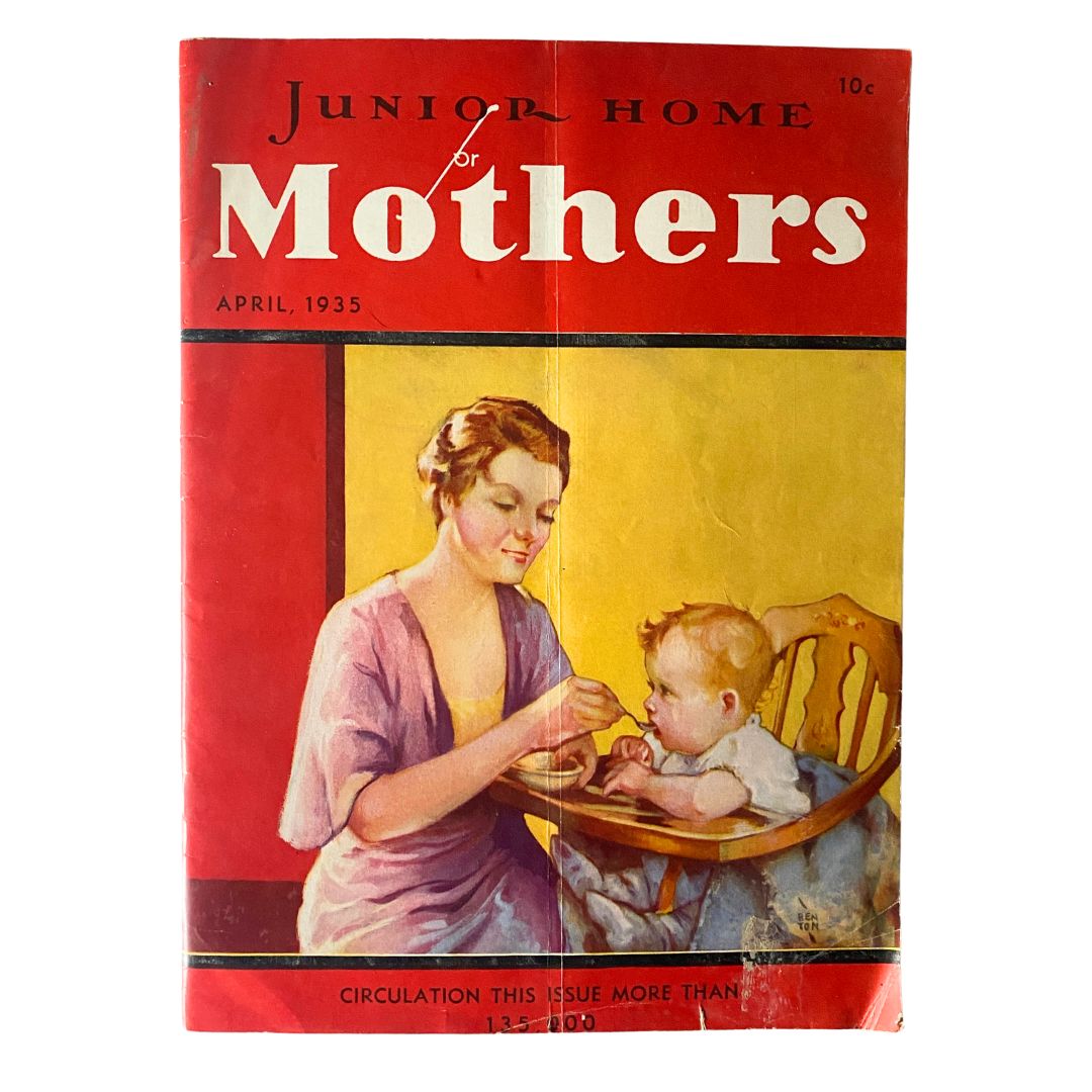 VTG Junior Home for Mothers Magazine April 1935 The Pleasant Home