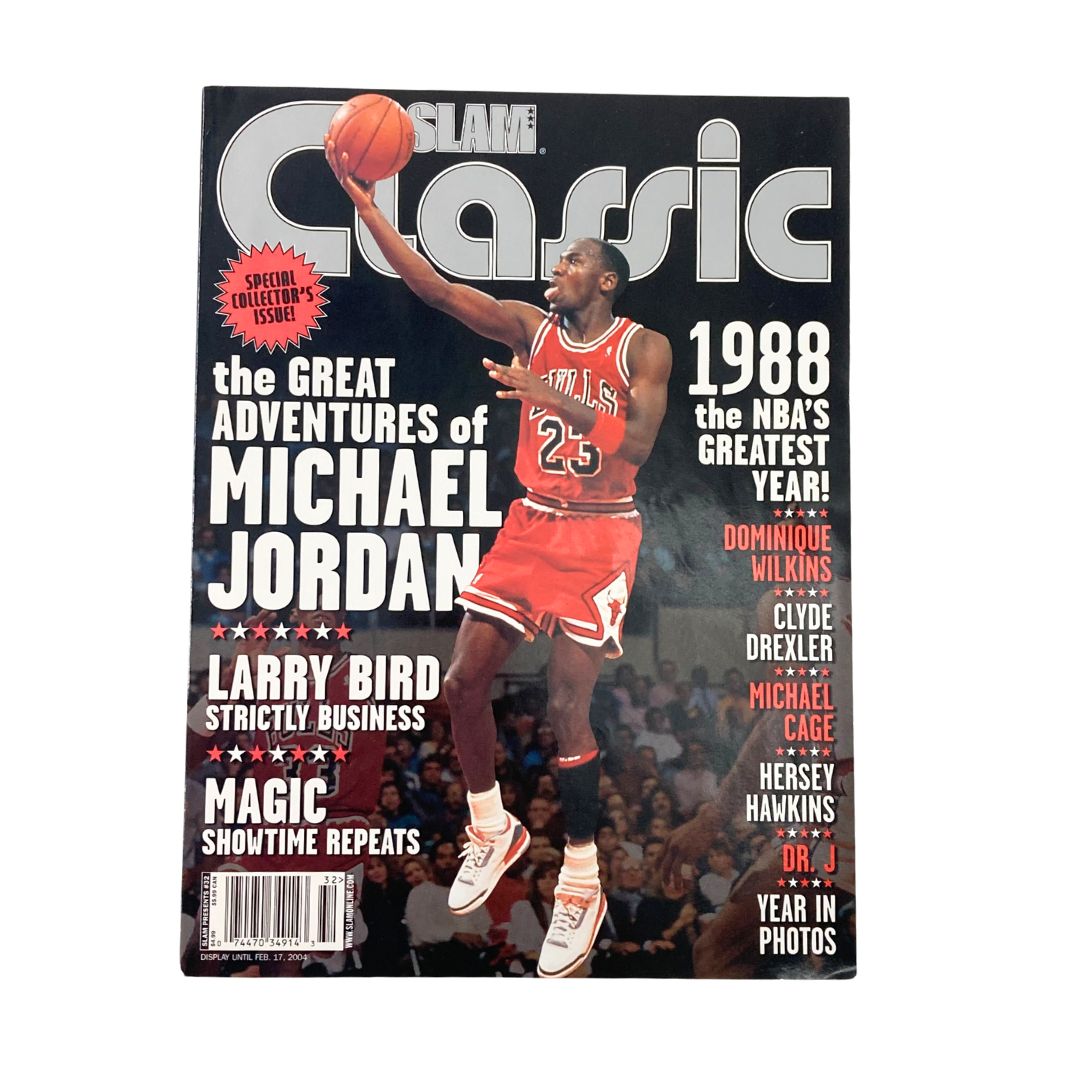 Slam Magazine Presents Classic 1998 #32 Michael Jordan No Poster No Label