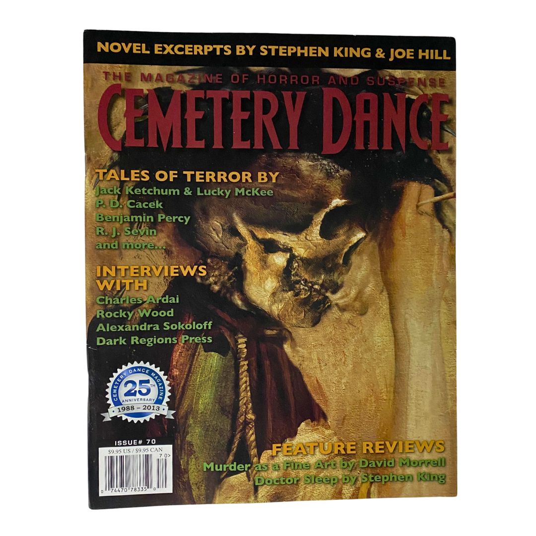 Cemetery Dance Magazine September 2013 #70 Stephen King & Joe Hill No Label VG