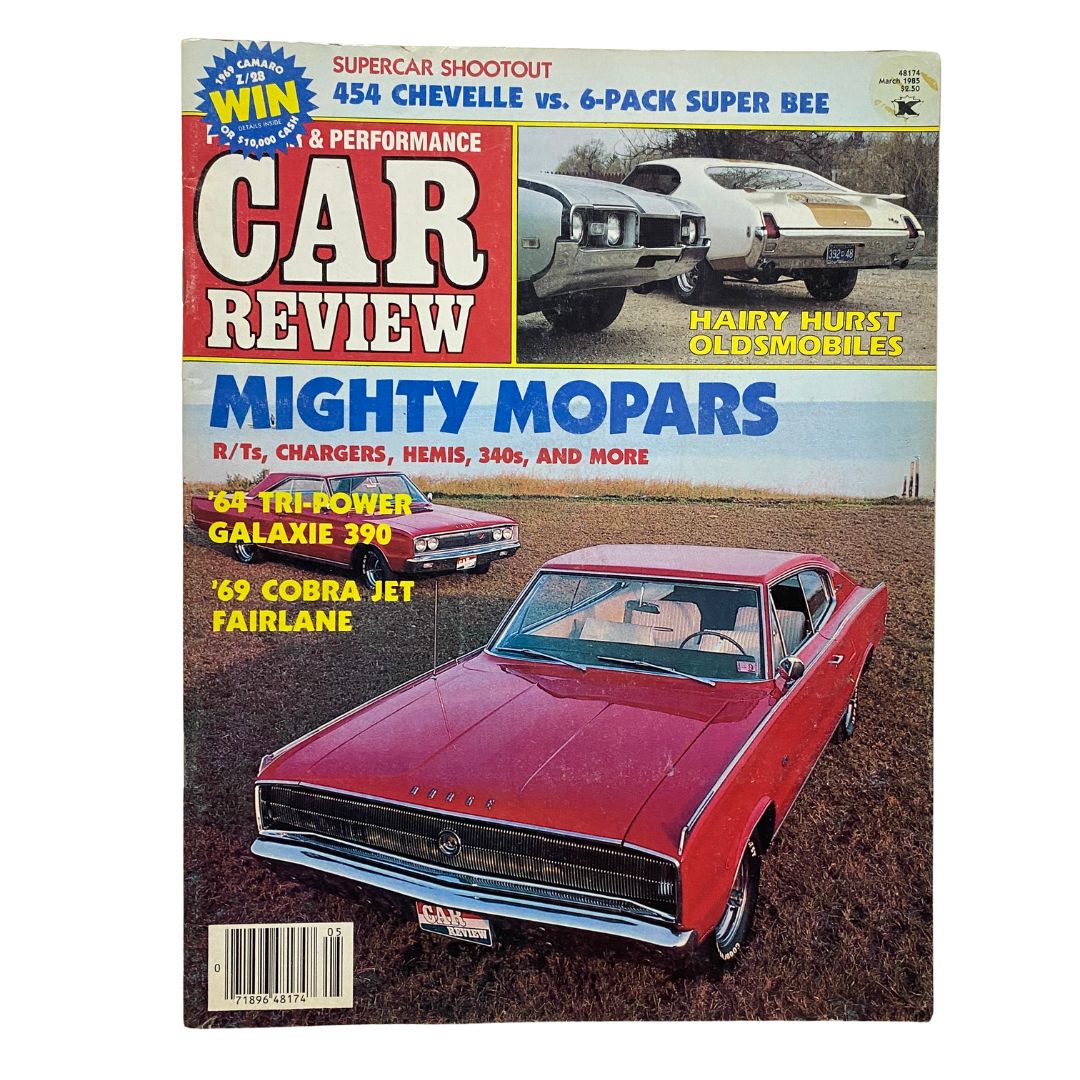 VTG Car Review Magazine May 1985 Donald Farr and Wayne Godfrey No Label