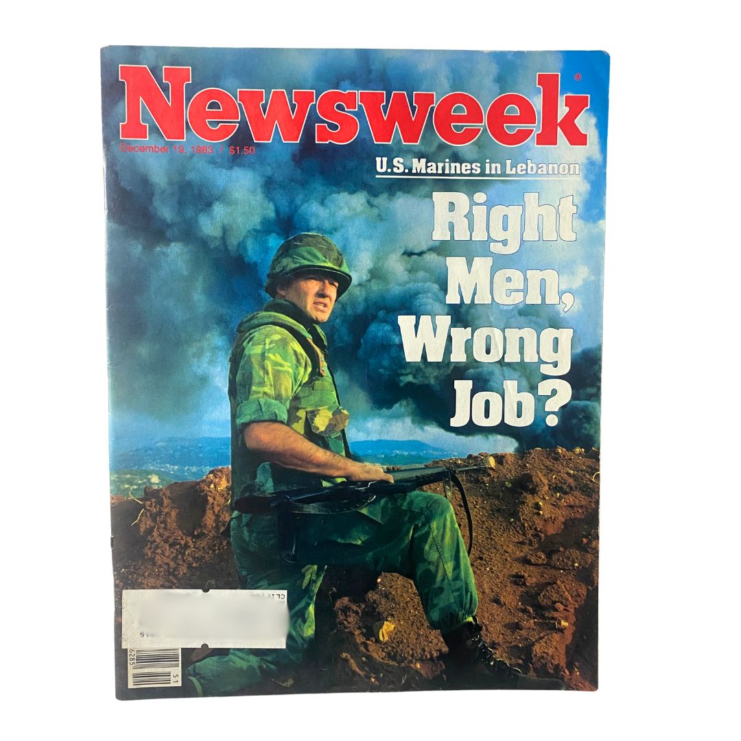 VTG Newsweek Magazine December 19 1983 U.S. Marines in Lebanon