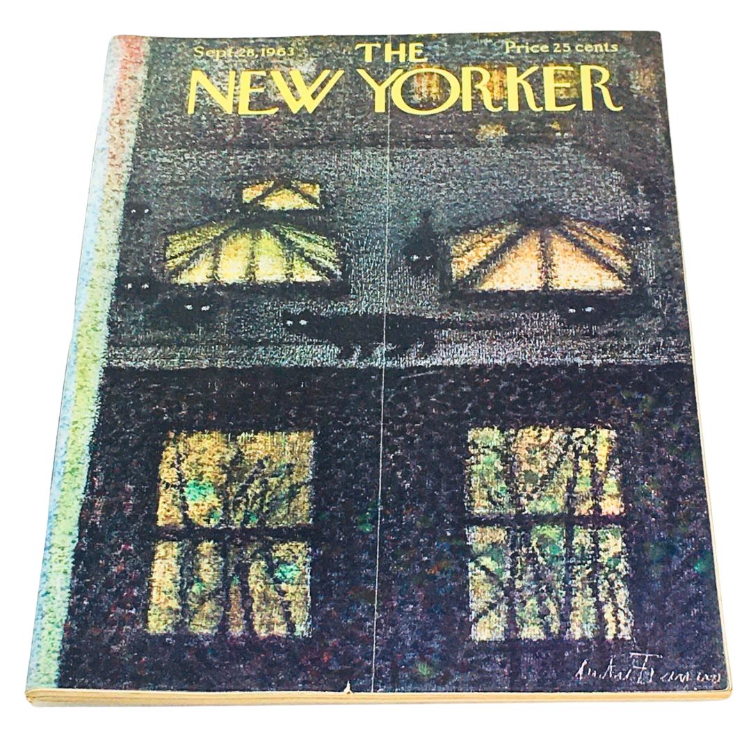 The New Yorker: September 28 1963 - Full Magazine/Theme Cover Andrei Francois