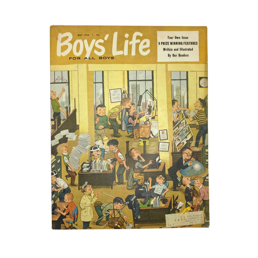 VTG Boys' Life for All Boys Magazine May 1954 Pedro, Iron Shod Mail Carrier