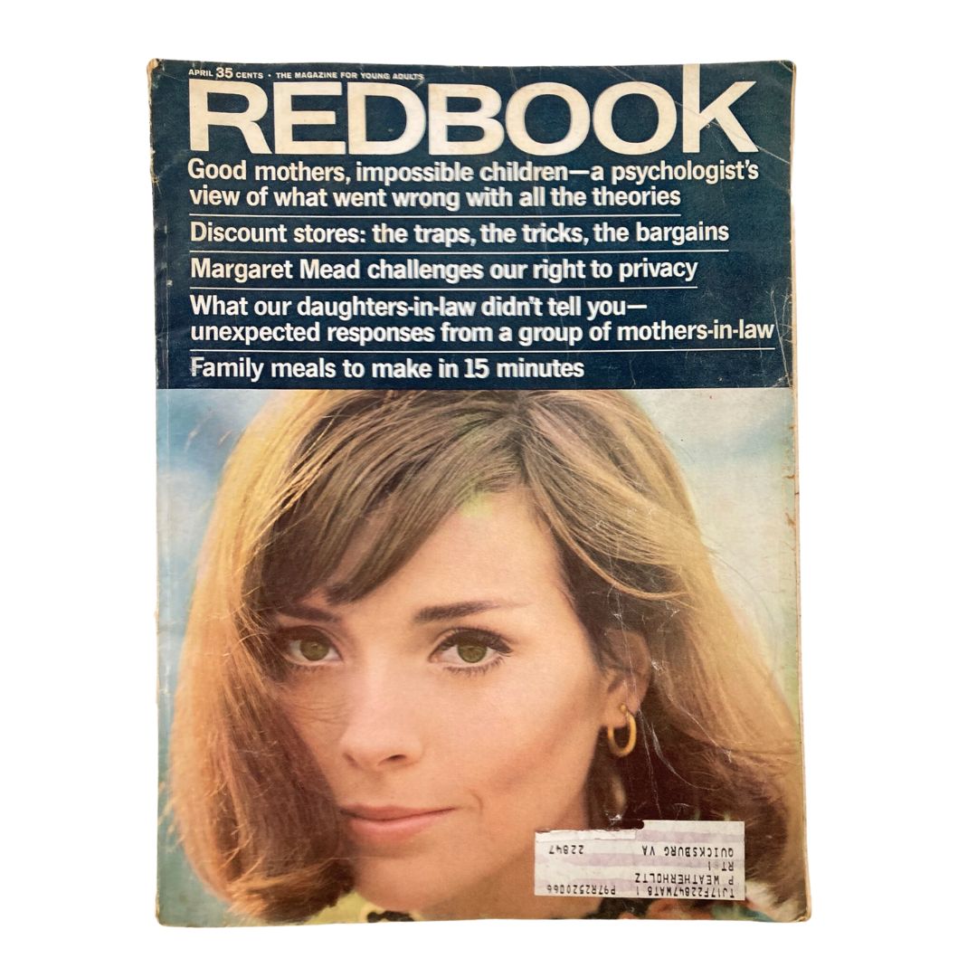 VTG Redbook Magazine April 1965 Margaret Mead Challenges Our Right To Privacy