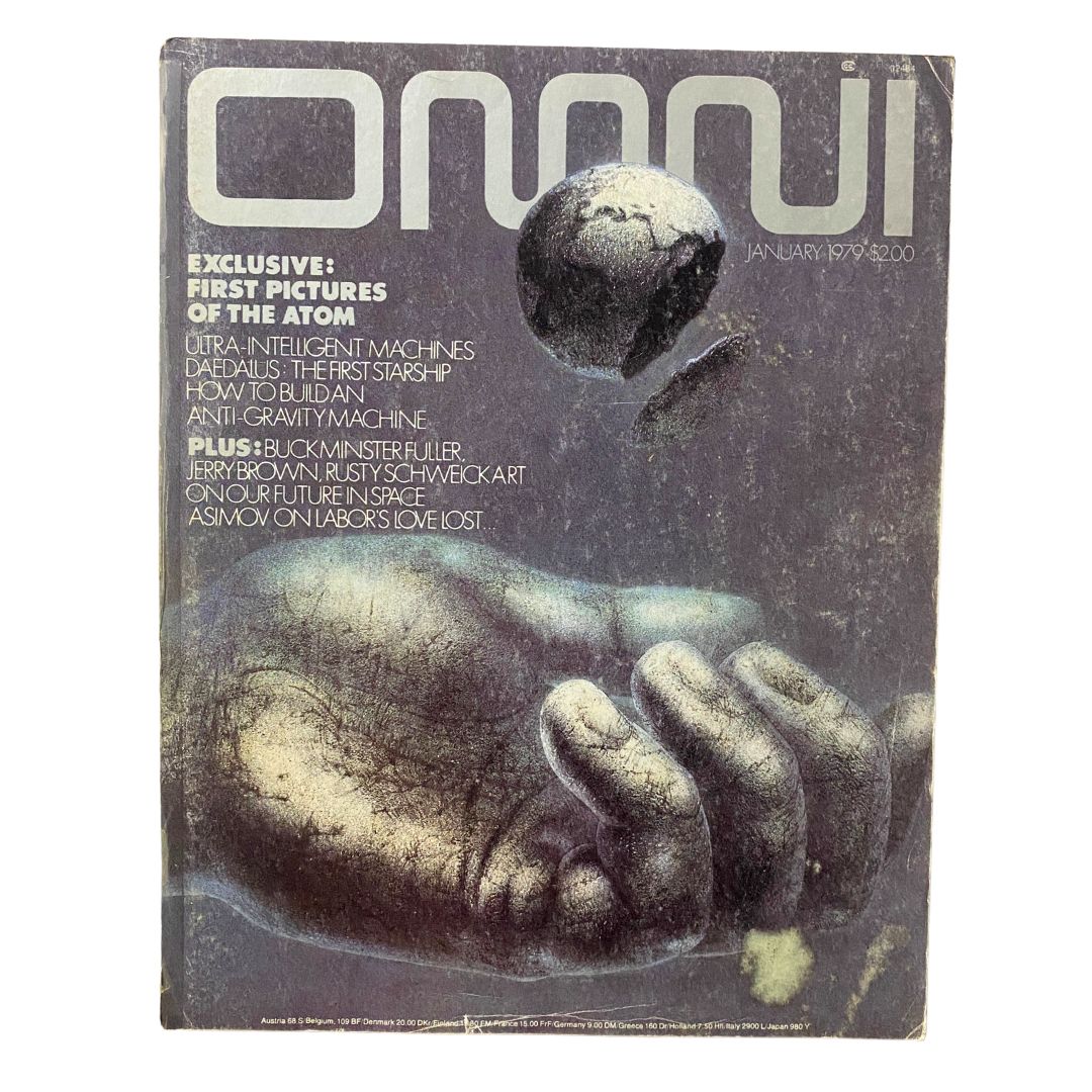 VTG Omni Magazine January 1979 Ultra-Intelligent Machines Daedalus No Label