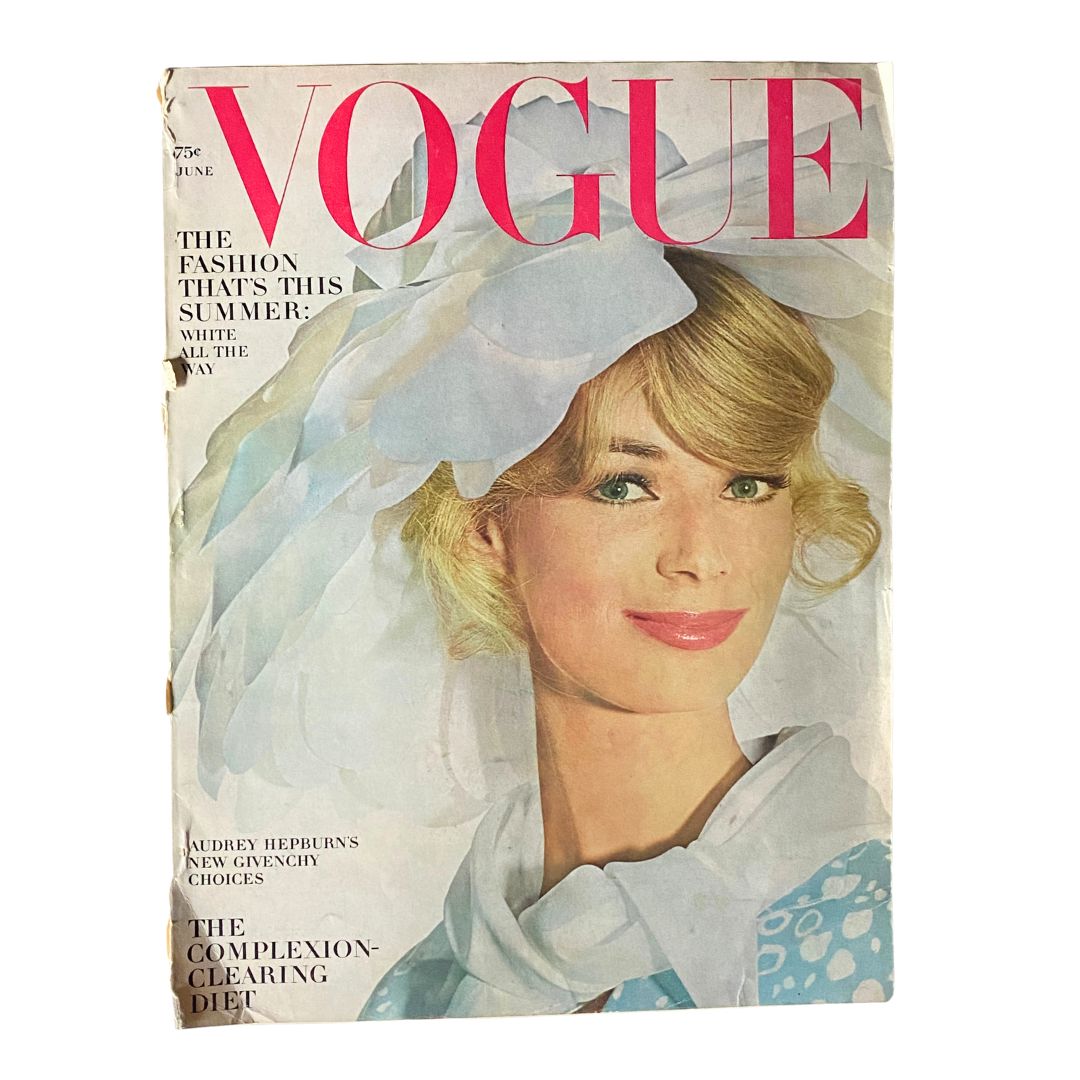 VTG Vogue Magazine June 1964 Anne de Zogheb by Irving Penn No Label