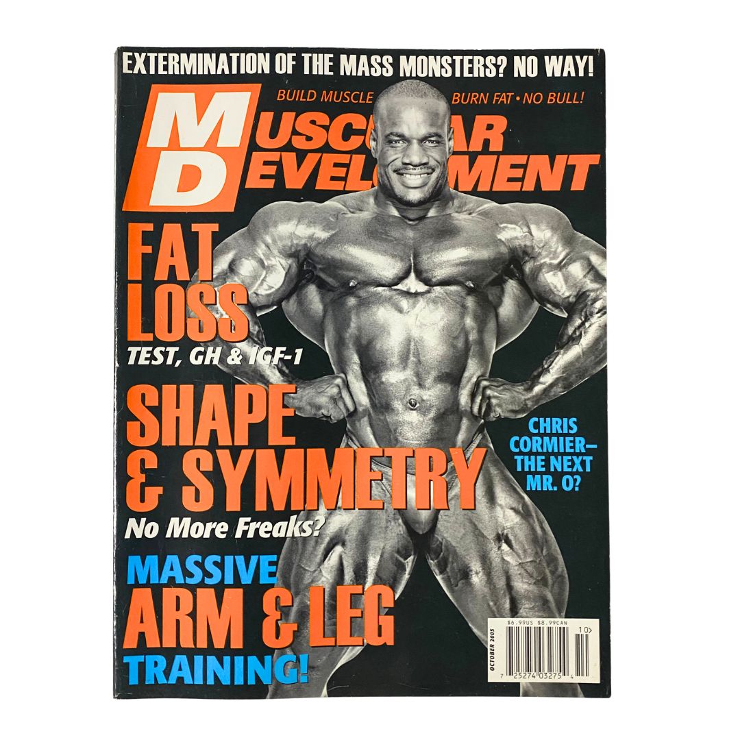 Muscular Development Magazine October 2005 Chris Cormier Cover No Label