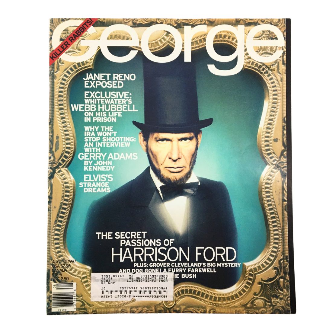 George Magazine August 1997 The Secret Passion of Harrison Ford