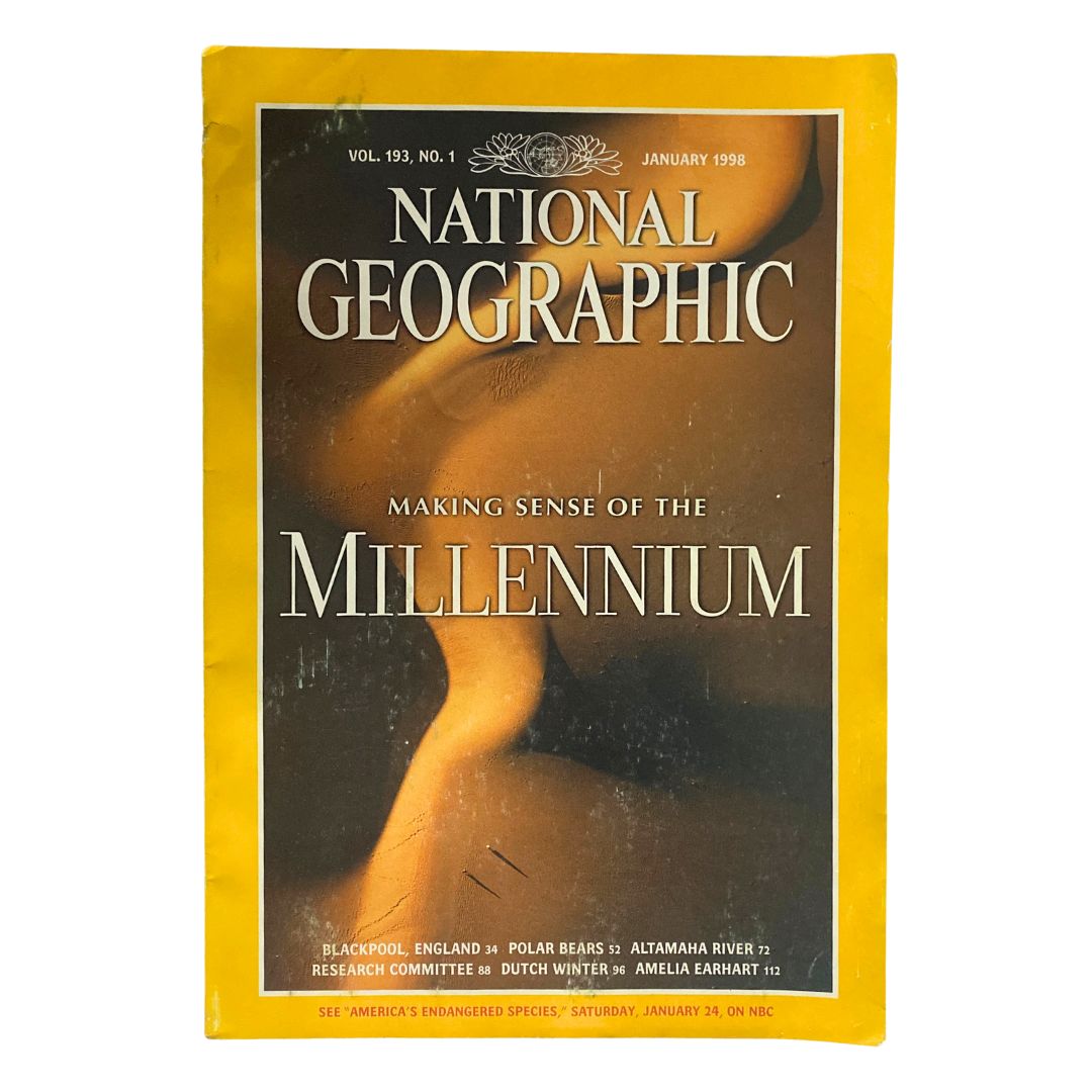 National Geographic Magazine January 1998 Making Sense of the Millenium No Label