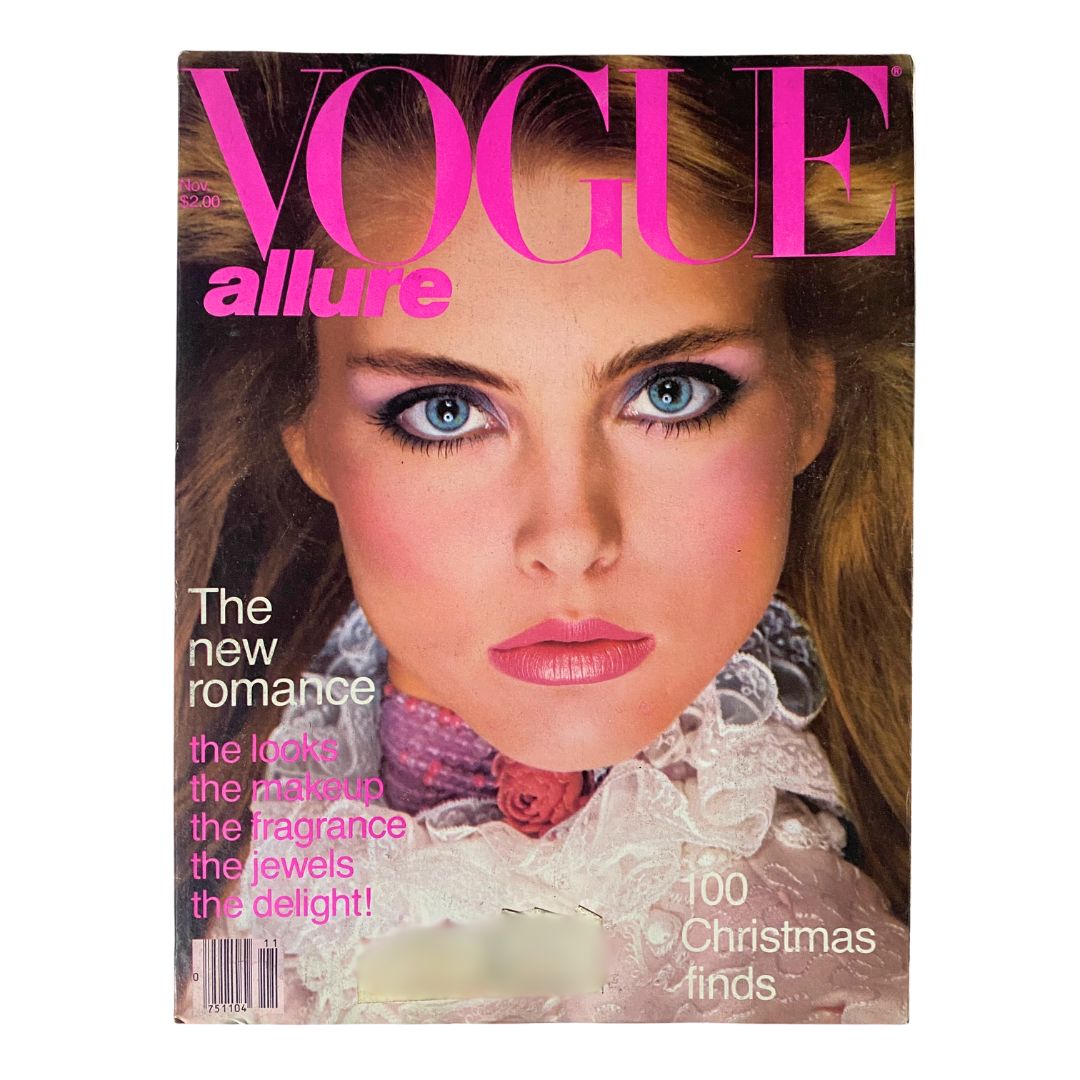 VTG Vogue Magazine November 1980 Kim Alexis by Richard Avedon