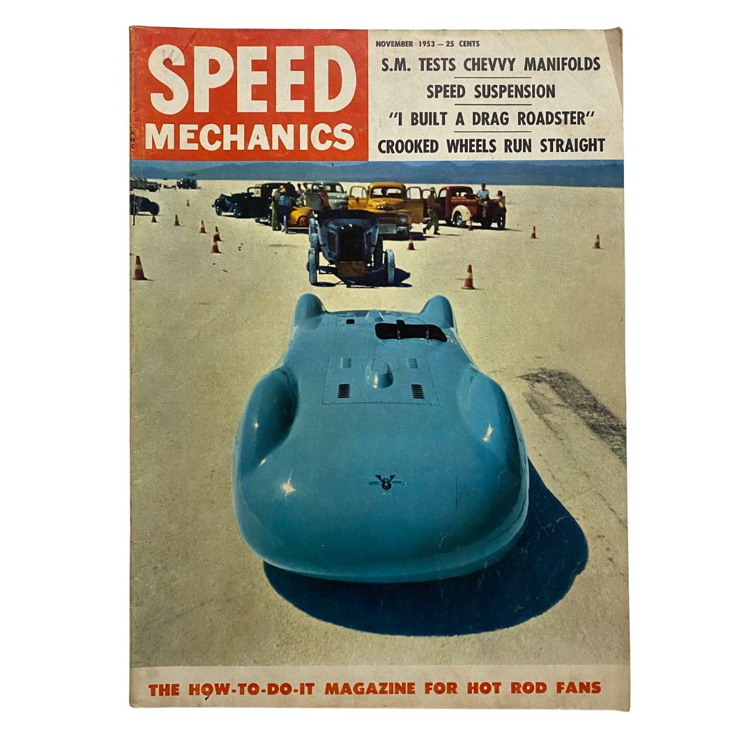 VTG Speed Mechanics Magazine November 1953 SM Tests Chevy Manifolds No Label