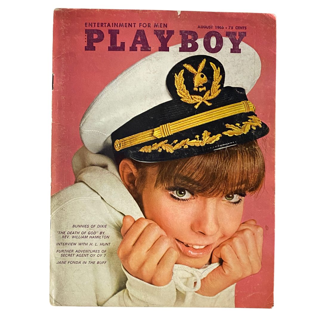 Playboy Magazine August 1966 Susan Denberg w Centerfold No Label