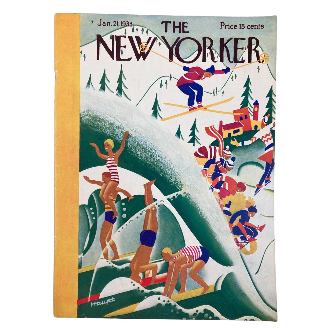 The New Yorker Magazine January 21 1933 The Outdoors by Theodore Hupt No Label