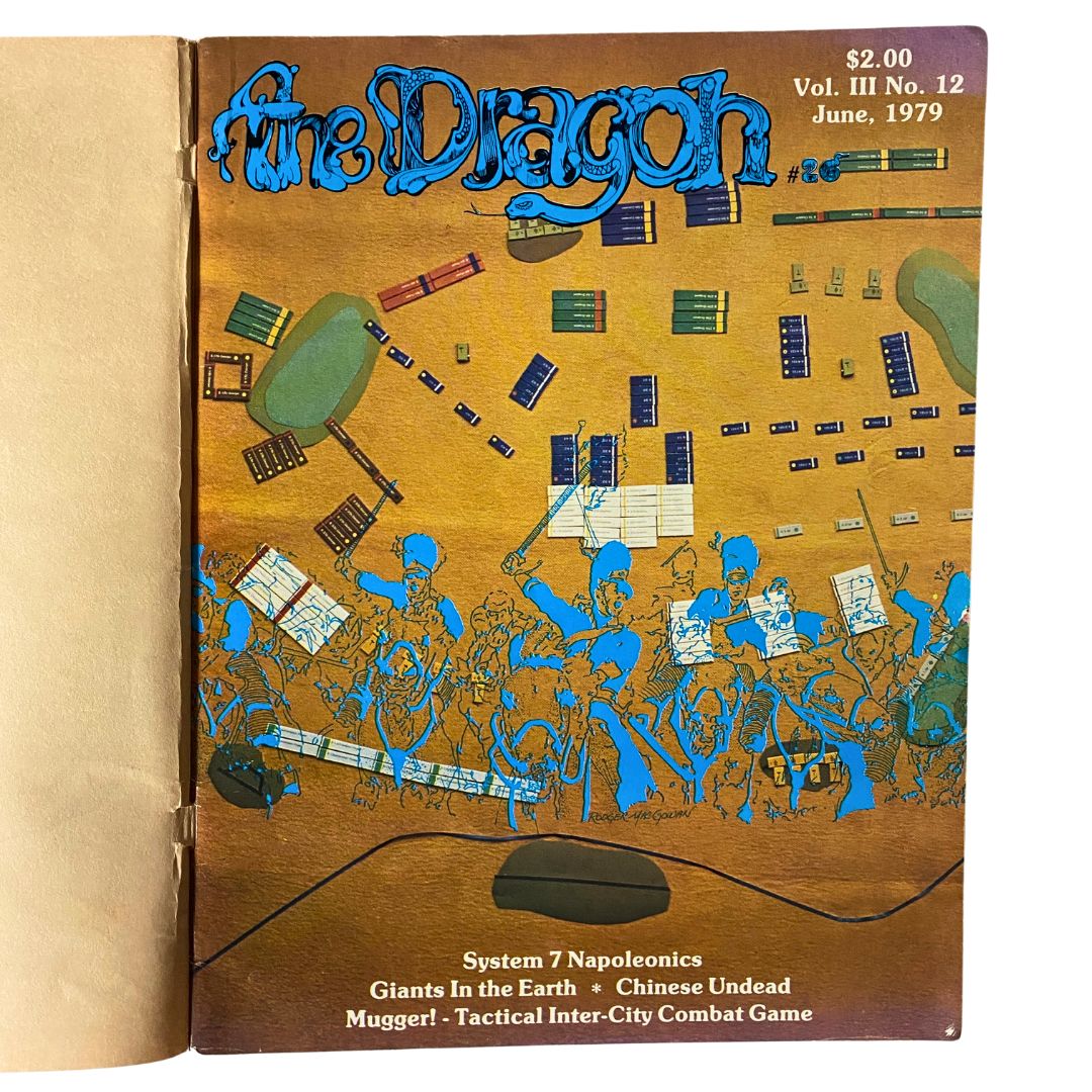 VTG The Dragon Magazine June 1979 #26 System 7 Napoleonics