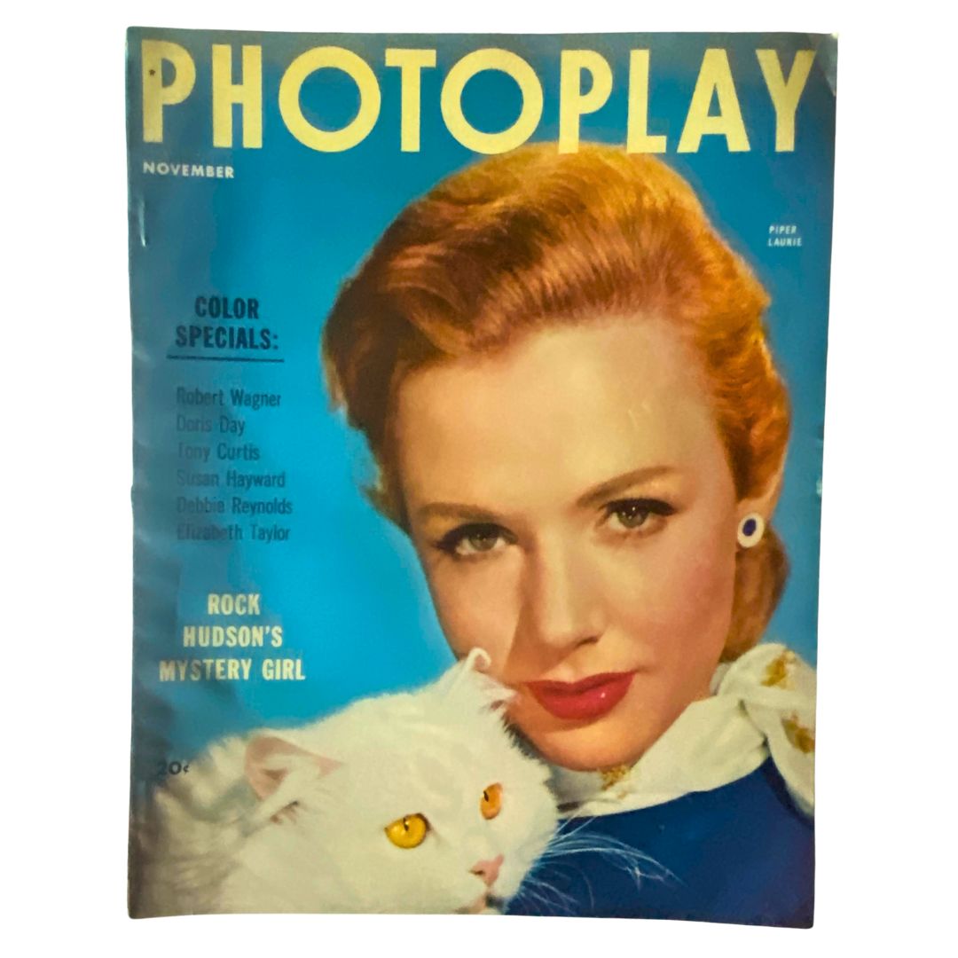 VTG Photoplay Magazine November 1953 Vol 44 No. 5 Piper Laurie No Label