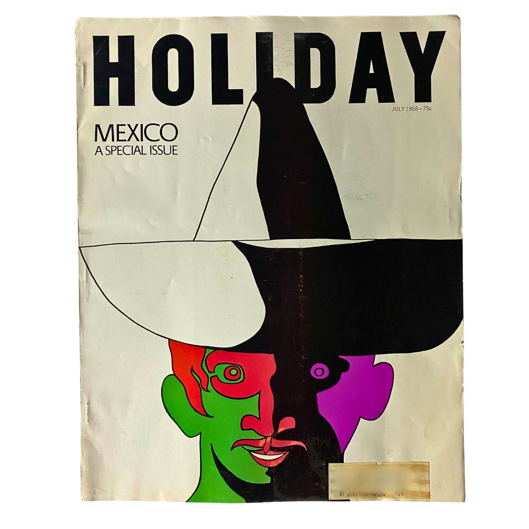 VTG Holiday Magazine July 1968 Vol 44 No. 1 Mexico A Special Issue