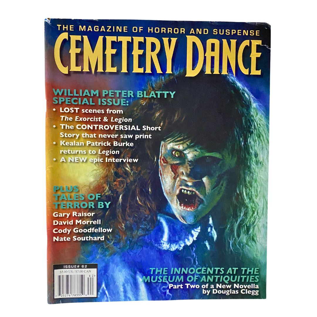 Cemetery Dance Magazine October 2009 #62 William Peter Blatty Special No Label