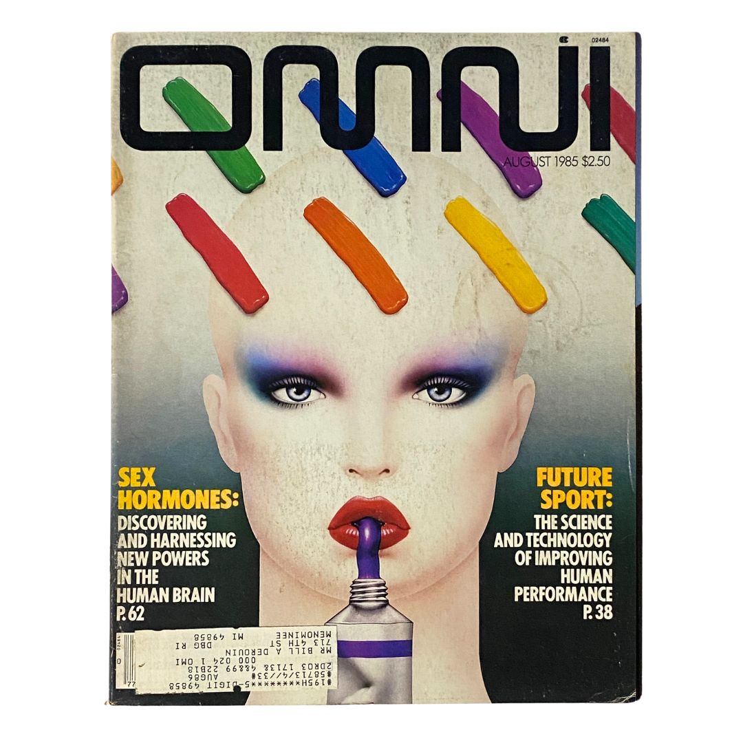 VTG Omni Magazine August 1985 The Science & Technology of Improving Human Race