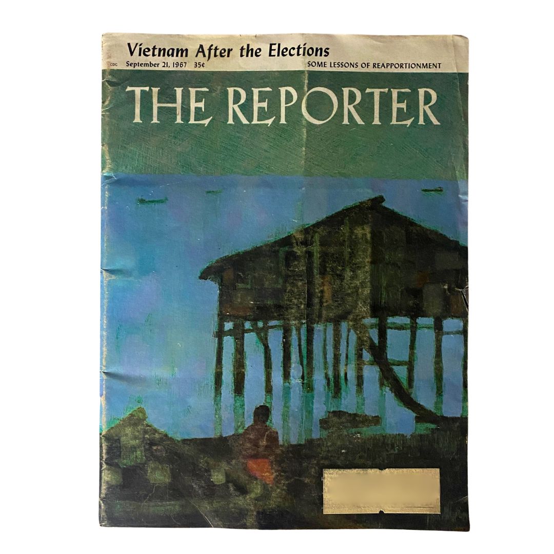 VTG The Reporter Magazine September 21 1967 Vietnam After the Elections