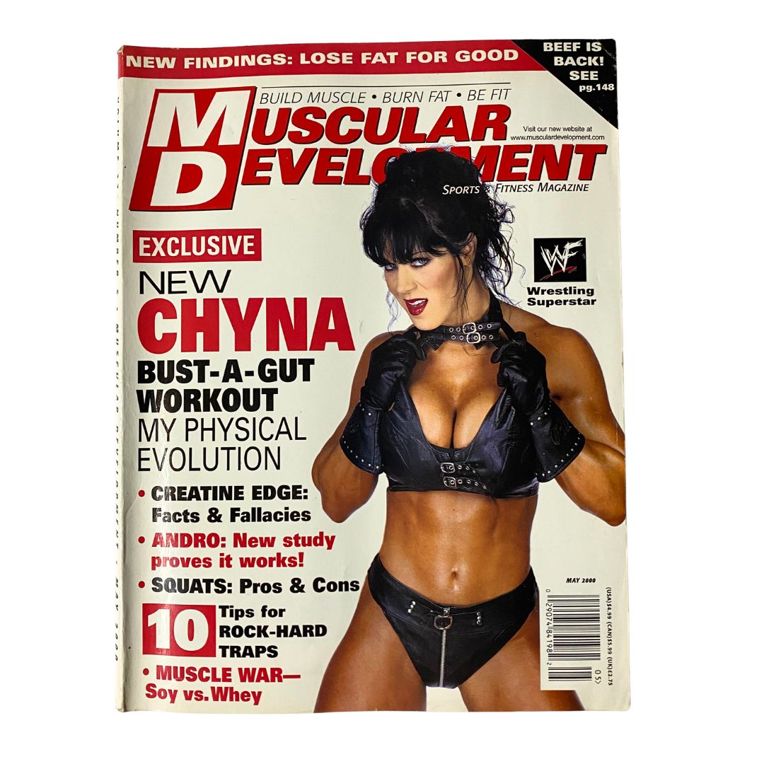 Muscular Development Magazine May 2000 Chyna Wrestling Superstar No Label