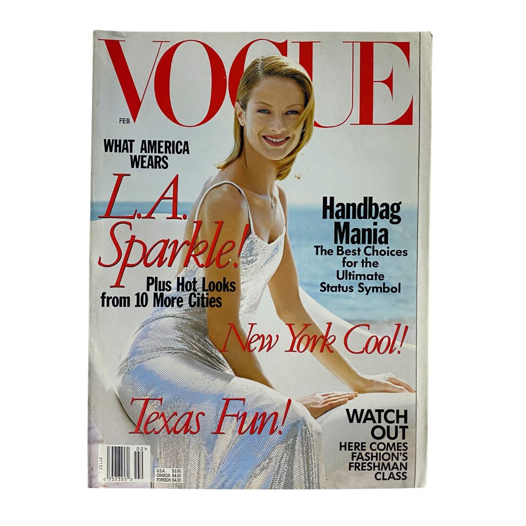 Vogue Magazine February 1998 Stella Tennant by Steven Meisel No Label VG