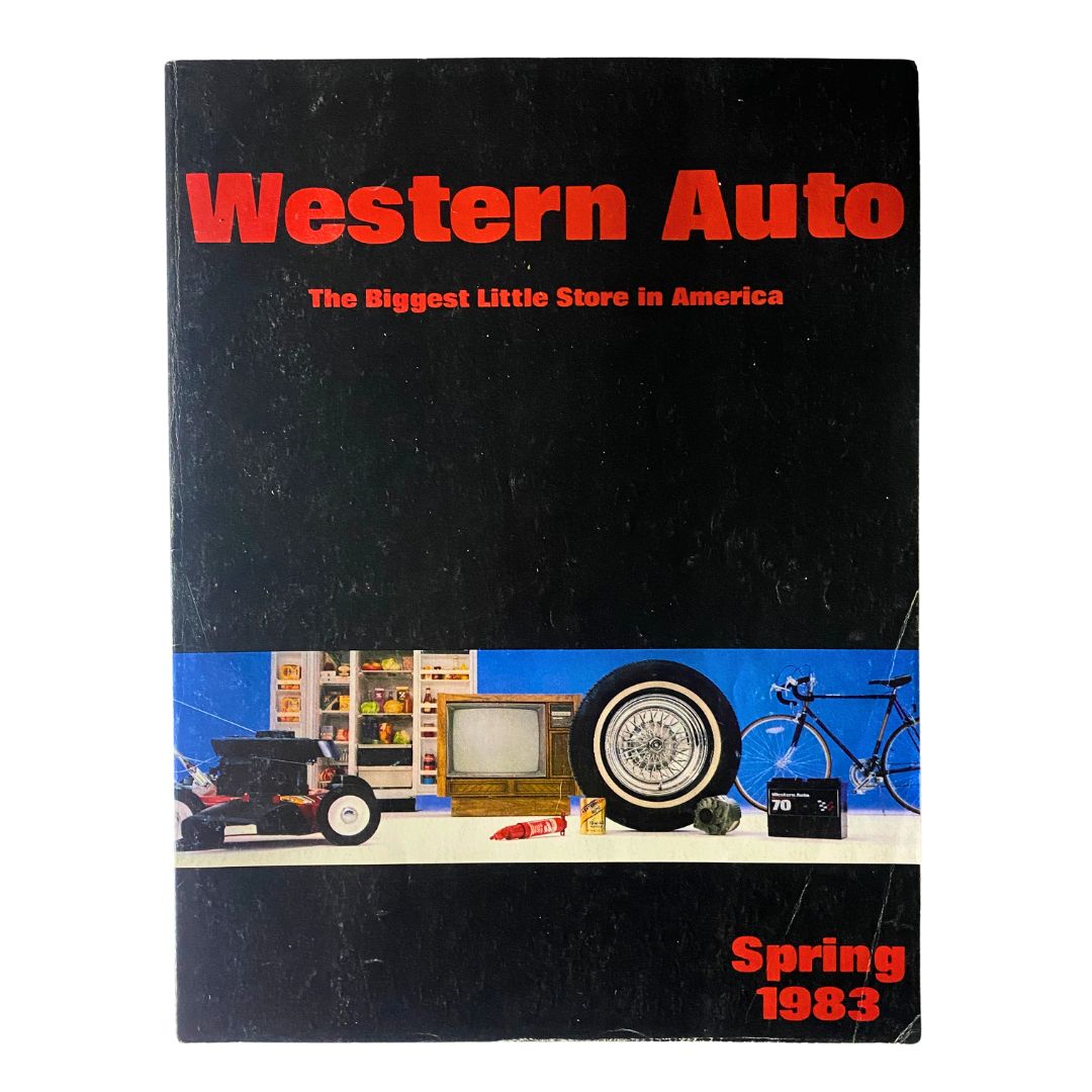 1983 Spring Western Auto The Biggest Little Store in America Catalog