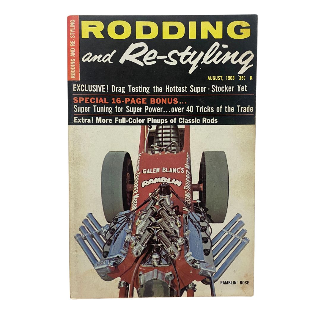 VTG Rodding & Re-Styling Magazine August 1963