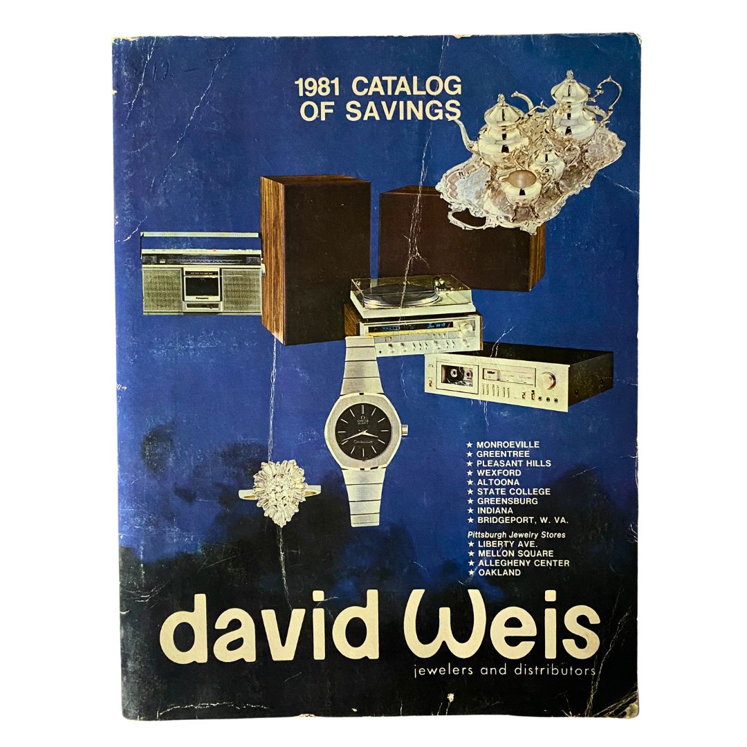 1981 David Weis Jewelers and Distributors Catalog of Savings