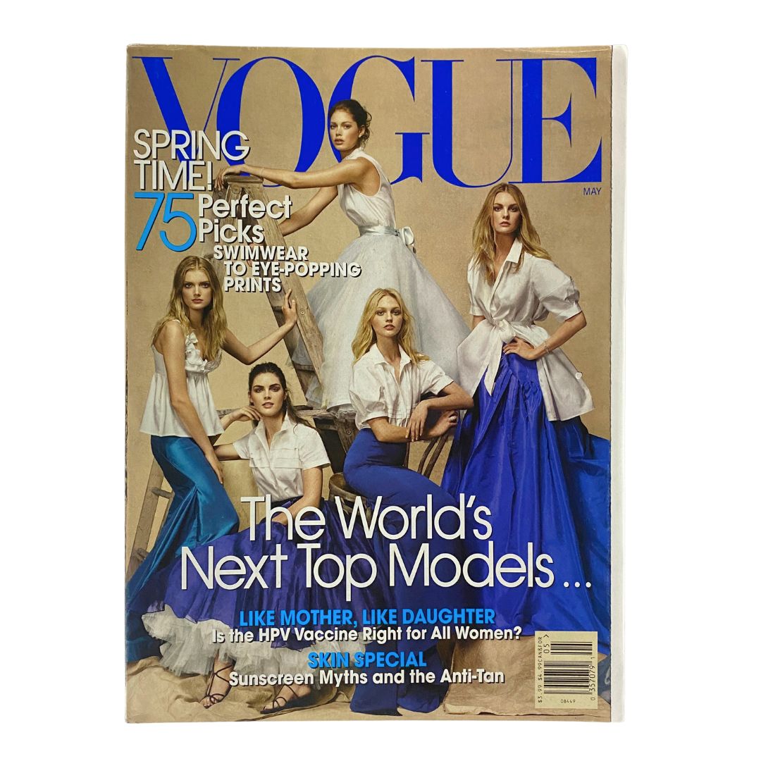 Vogue Magazine May 2007 The World's Next Top Model by Steven Meisel No Label