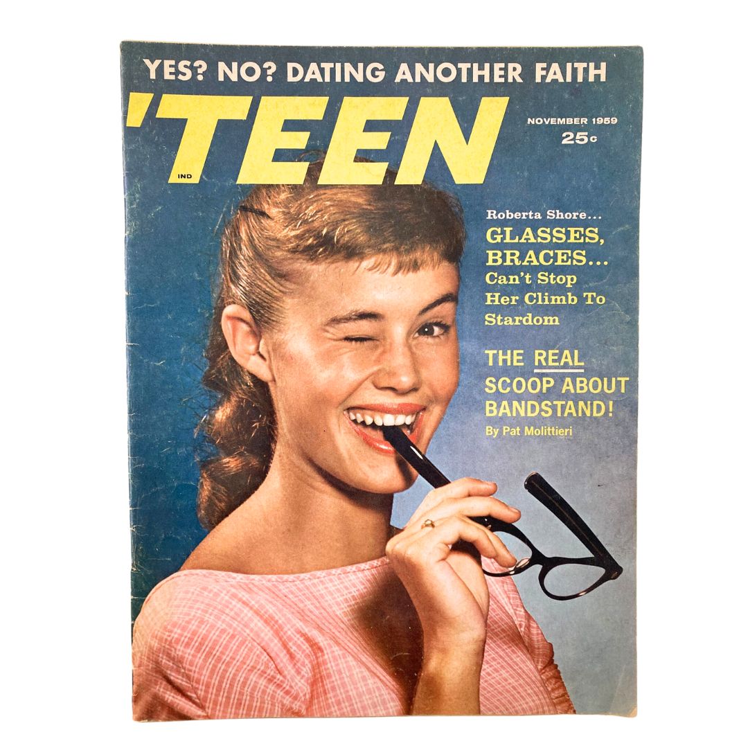 VTG Teen Magazine November 1959 Vol 3 #11 The Real Scoop Abut Bandstand No Label