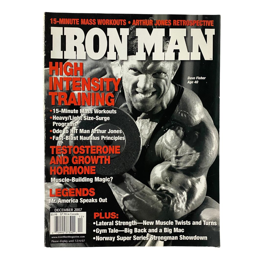 Iron Man Magazine December 2007 Vol 66 No. 12 David Fisher No Label