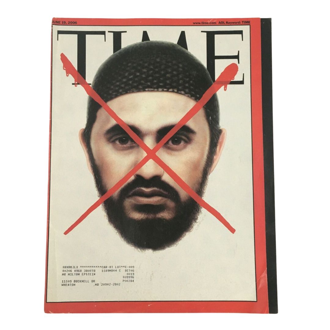 Time Magazine June 19 2006 Vol 167 #25 Red X Mark Abu Musab al-Zarqawi Feature