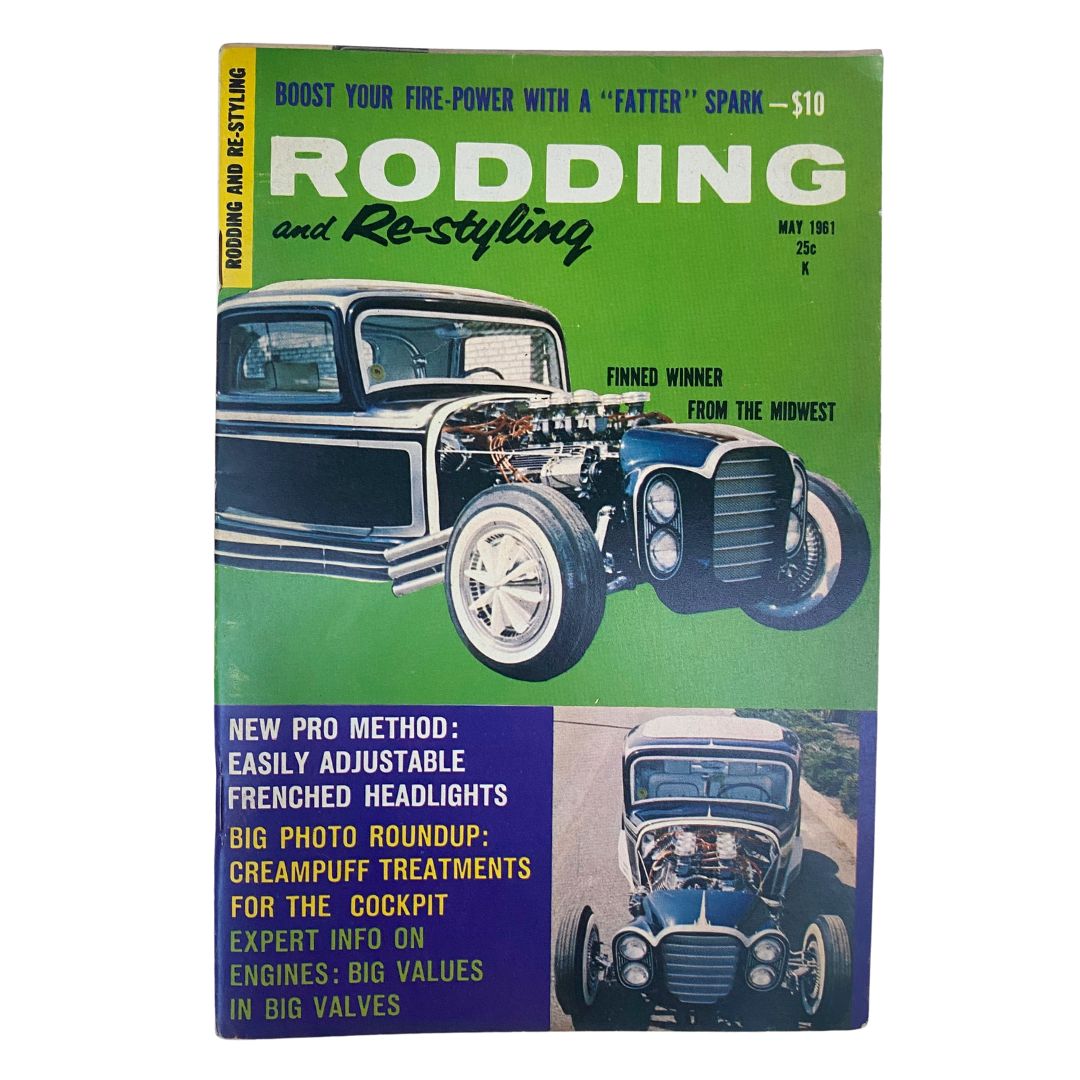 Rodding & Re-Styling Magazine May 1961 Creampuff Treatments No Label