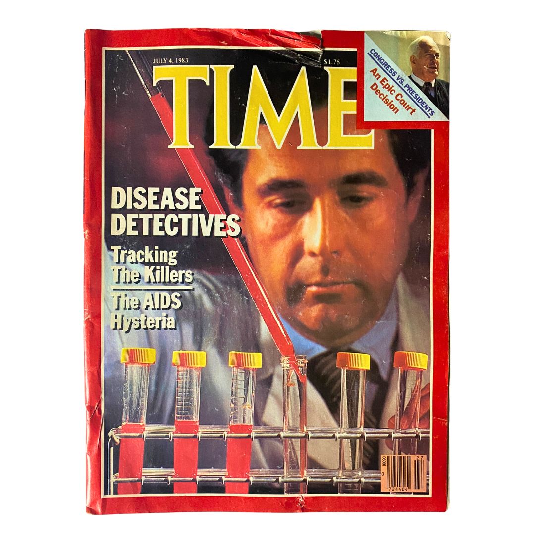 VTG Time Magazine July 4 1983 Disease Detectives No Label GD Interior