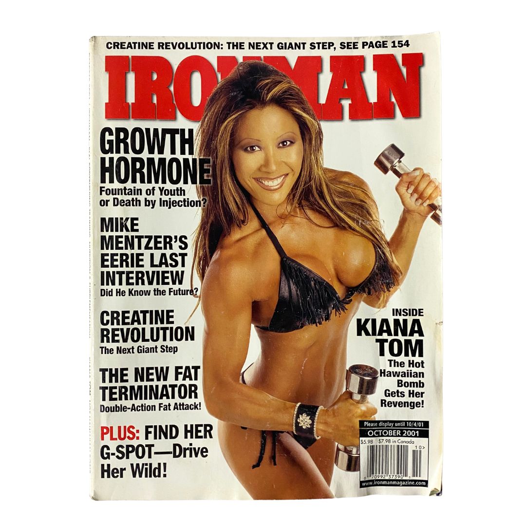 Iron Man Magazine October 2001 Vol 60 No. 10 Kiana Tom No Label