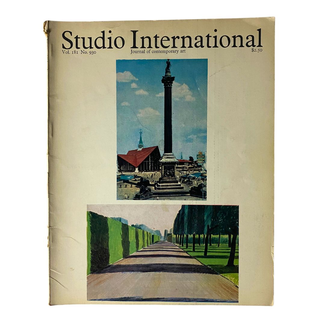 VTG Studio International Magazine February 1971 Postcards by Hamilton No Label