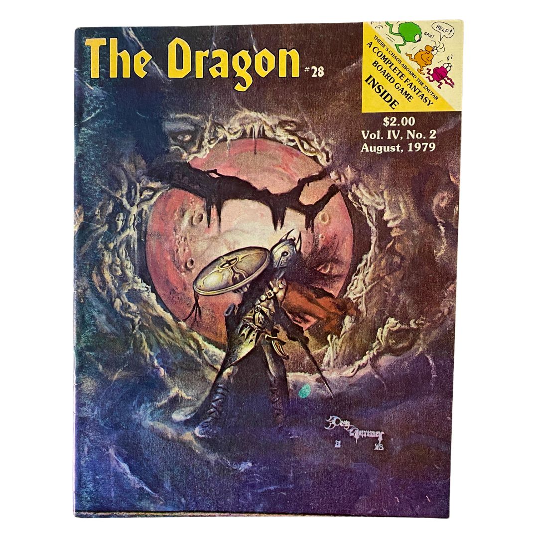 VTG The Dragon Magazine August 1979 #28 The Politics of Hell