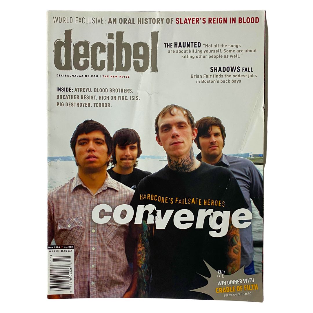 Decibel Magazine November 2004 No. 002 Converge Failsafe Heroes No Label